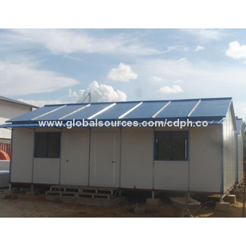 China Prefab House with Steel Structure and Sandwich Panel