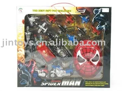 Plastic Toy, Pull Back Airplane &amp; Mask Toy with Light,EN71 Approval