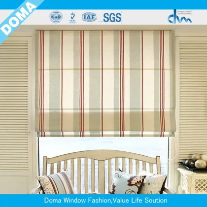 Home Textile Roman Shade Roman Curtain