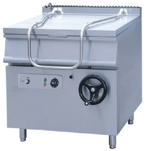 Tilting multifunction braising pan