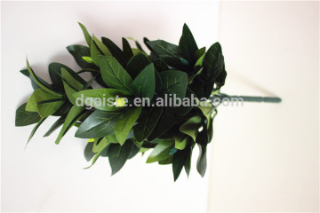 17cmWx35cmL new decoration artificial plastic lemon leaf branch ELMZ04 02K02