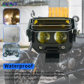 LED Motorcycle Headlights: White and Yellow Spotlights, Mini Fog/Driving Auxiliary Lights