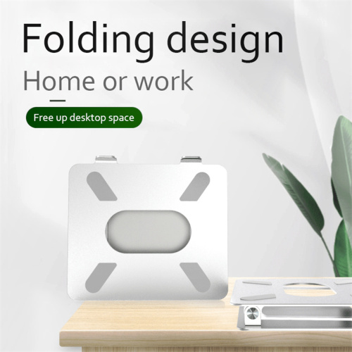 Soporte para computadora portátil de altura ajustable para escritorio