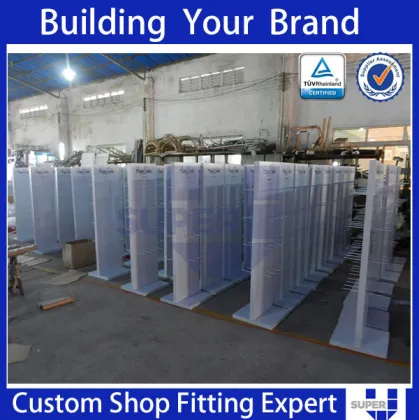 wooden vintage sox pop display socks table stand for retail shop