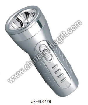 Zilveren Fashion zaklamp