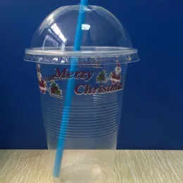 16oz disposable pp plastic cups with dom lid