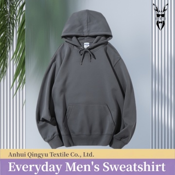 Kaus Musim Dingin Pria Puff Hoodie Kebesaran