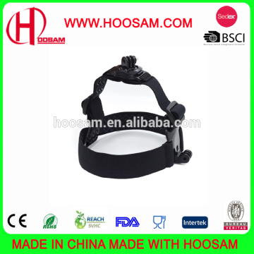 SJ accessories Elastic Adjustable Head Strap For action cameras, with anti-slide glue like original one, with storage bag