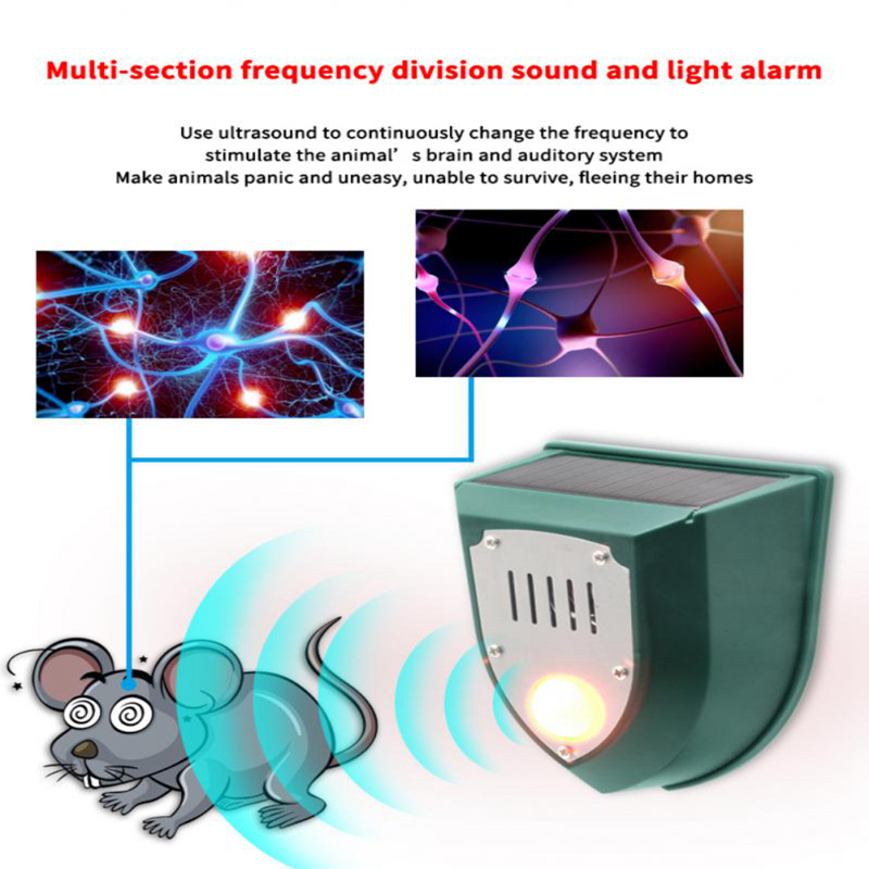 Solar Motion Sensor Alarm Lamp