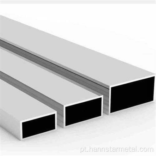 perfil de alumínio tubo retângulo / alumínio extrudado