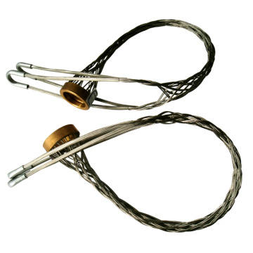 wire mesh grip cable grip cable pulling sock