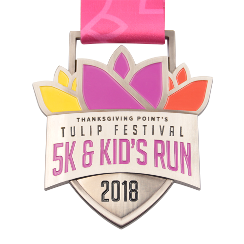 Medaglia per la maratona da corsa personalizzata all&#39;ingrosso Kid 5K