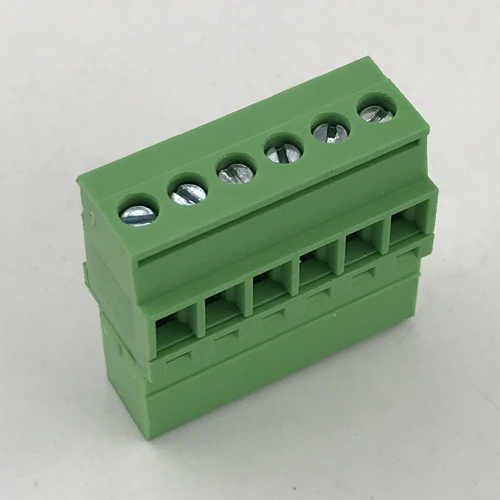 3.81MM pitch top screws vertical pluggable terminal block