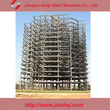 Stainless steel prefabricated steel structure shopping mall