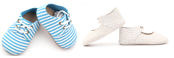 Baby oxford shoes with customized patterns