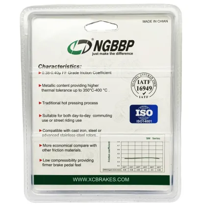 China Factory Wholesale Snowmobile Brake Pads for Ski-Doo MX-Z 600 Organic Brake Pad