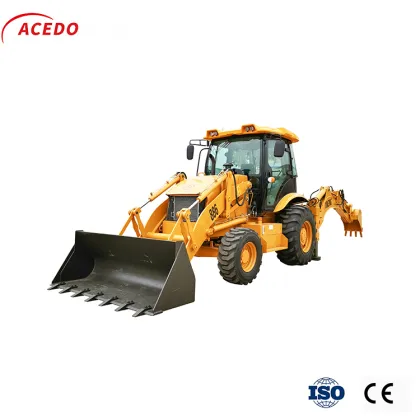 Powerful Backhoe Loader for Construction Projects