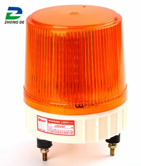 Yellow Safety Warning Light with Buzzer