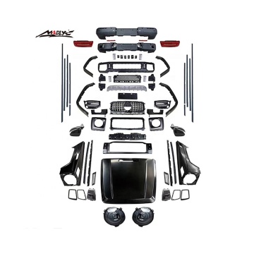 Madly G63 Style W463 Body kits for Mercedes Benz W463 body kits for Benz W463 Body kit High Quality Old To New BRS Style Car Bum
