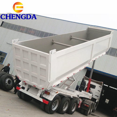 New 80Ton Drop Down Side Wall Dump Trailers