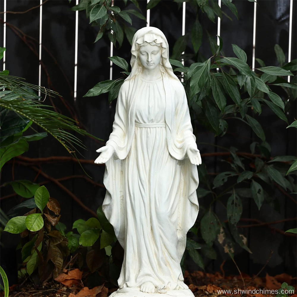 30-Inch Virgin Mary Outdoor Garden Statue