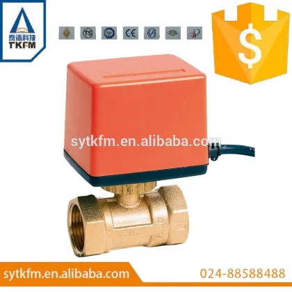 2016TKFM hot sale control siemens electric ball valve