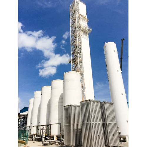 Gas elektron tumbuhan nitrogen 1 ppm cryogenic tanpa pengawasan