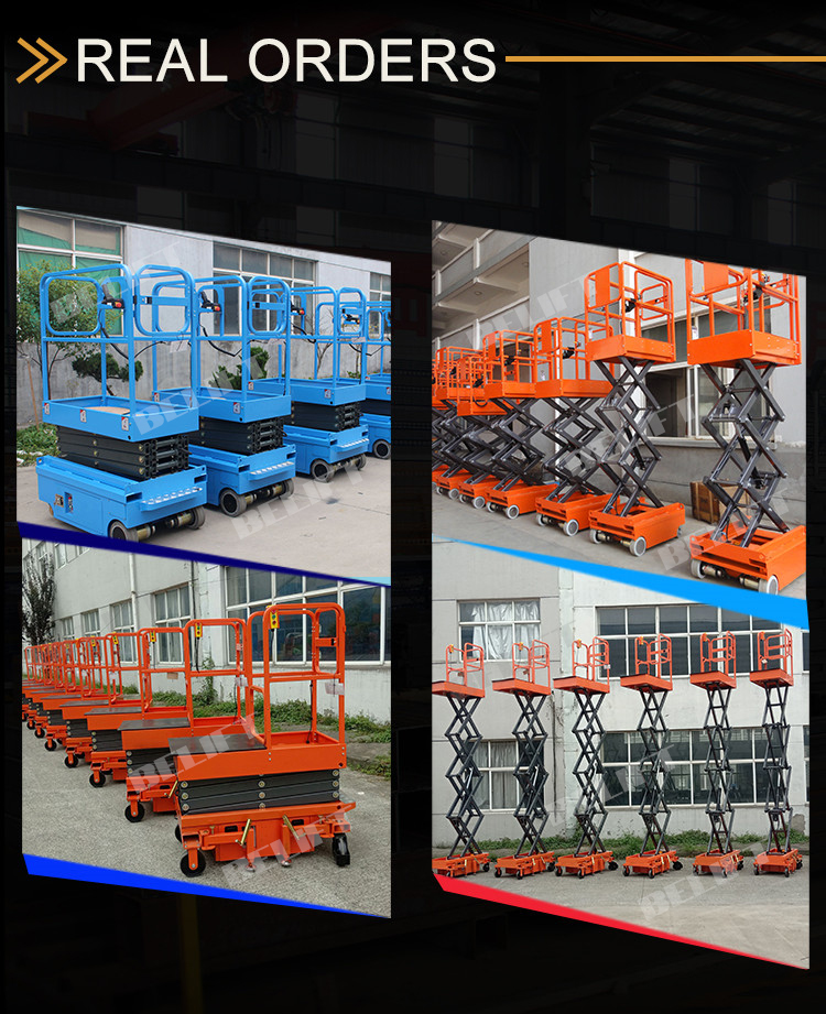 Mini Man Lift 3m Mini Semi Electric Scissor Lift - Man Lift For Sale, High Quality 3m ...