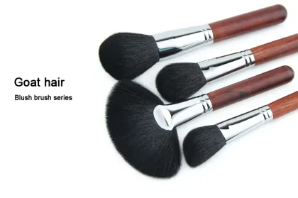 2020Goat Hair Makeup Cosmetics private label brushes bag