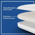 Double Sideband Knitted Memory Foam Bed Pillow