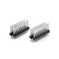 Encabezado de pin de 3.5 mm filas duales rectas