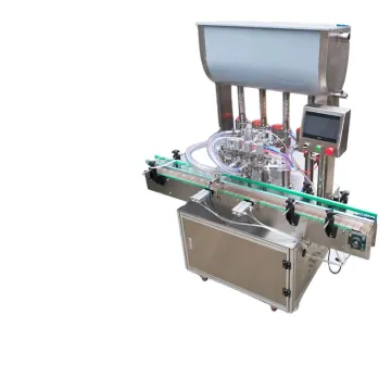 Automatic Juice Bottle Filling, Sealing, and Capping Machine