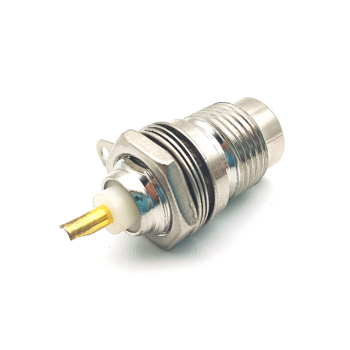 Bulkhead PCB Chassis Mount Solder Female TNC Connector