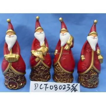 Ceramic Christmas Tree Santa