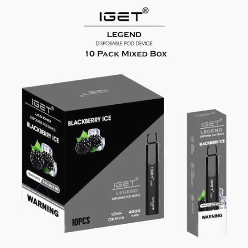 IGet Legend 4000 Puffs Disposable Vape Lush Ice