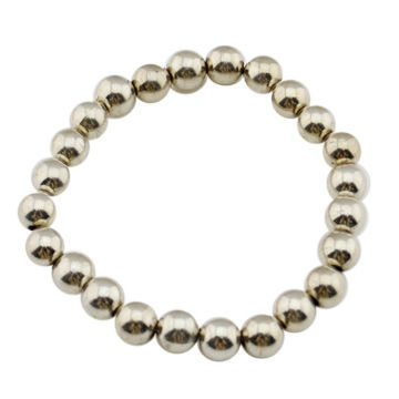Easy Design Polished CCB Beads with Elastic Wholesale Beaded Bracelets, OEM and ODM Orders Accepted
