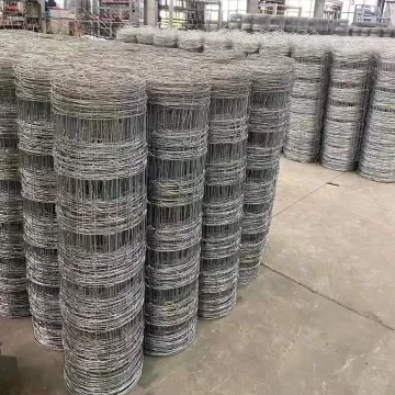 8ft Galvanized Cattle and Sheep Fence - Anti-Rust Chain Link Fence with Uprights