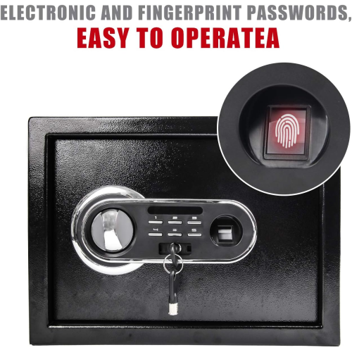 Home Biometric Fingerprint Safe Box 25FPM