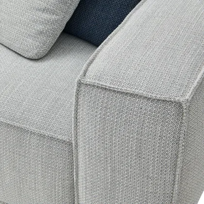 Modern box corner modular sectional living room sofa