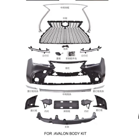 2019-2021 Toyota Avalon Front Bumper Body Kits for LS Front Face Upgrade