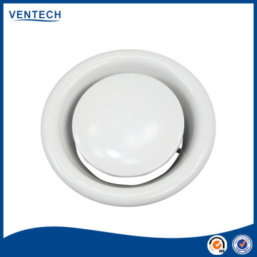 Supply air vent disc valve
