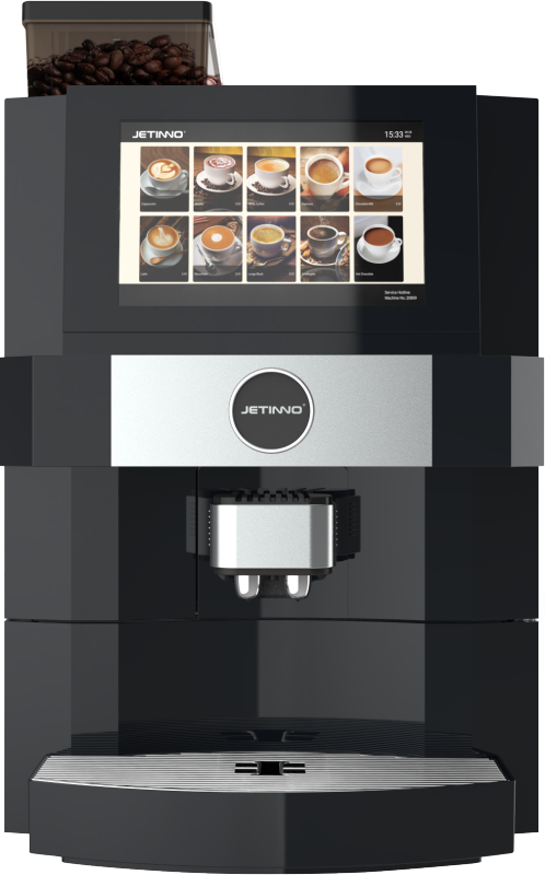 Professional Jetinno JL23-ES4C Bean-to-Cup Coffee Machine for Commercial, Business, Restaurant, and Office Use