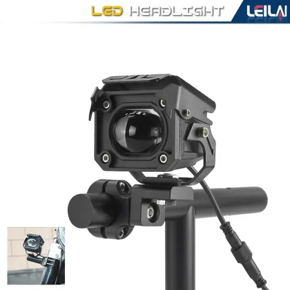 30W LED Fog Lamp Spotlight - Dual Colors Motorcycle Lighting System