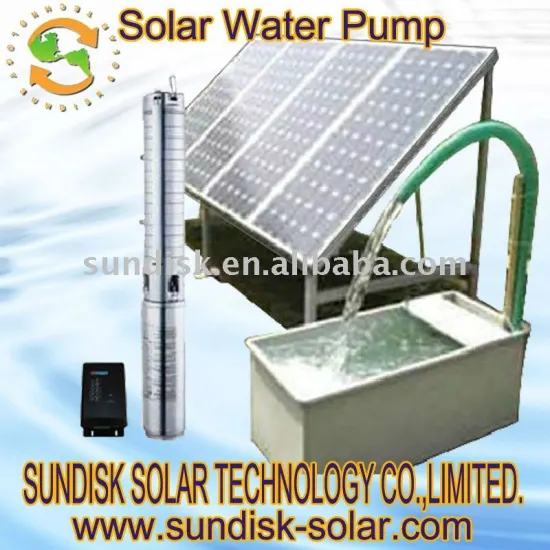 Agriculture solar water pump
