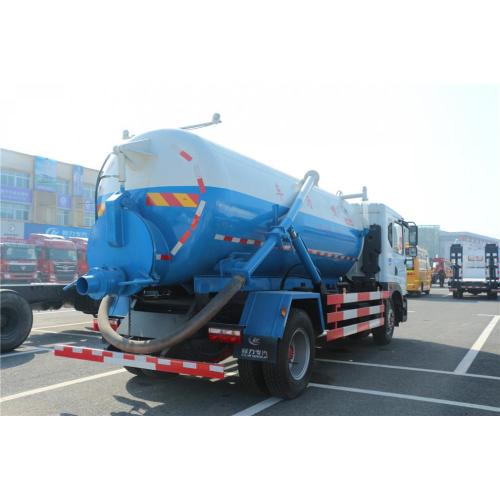 Tout nouveau camion-citerne d&#39;eaux usées Dongfeng D9 10000litres