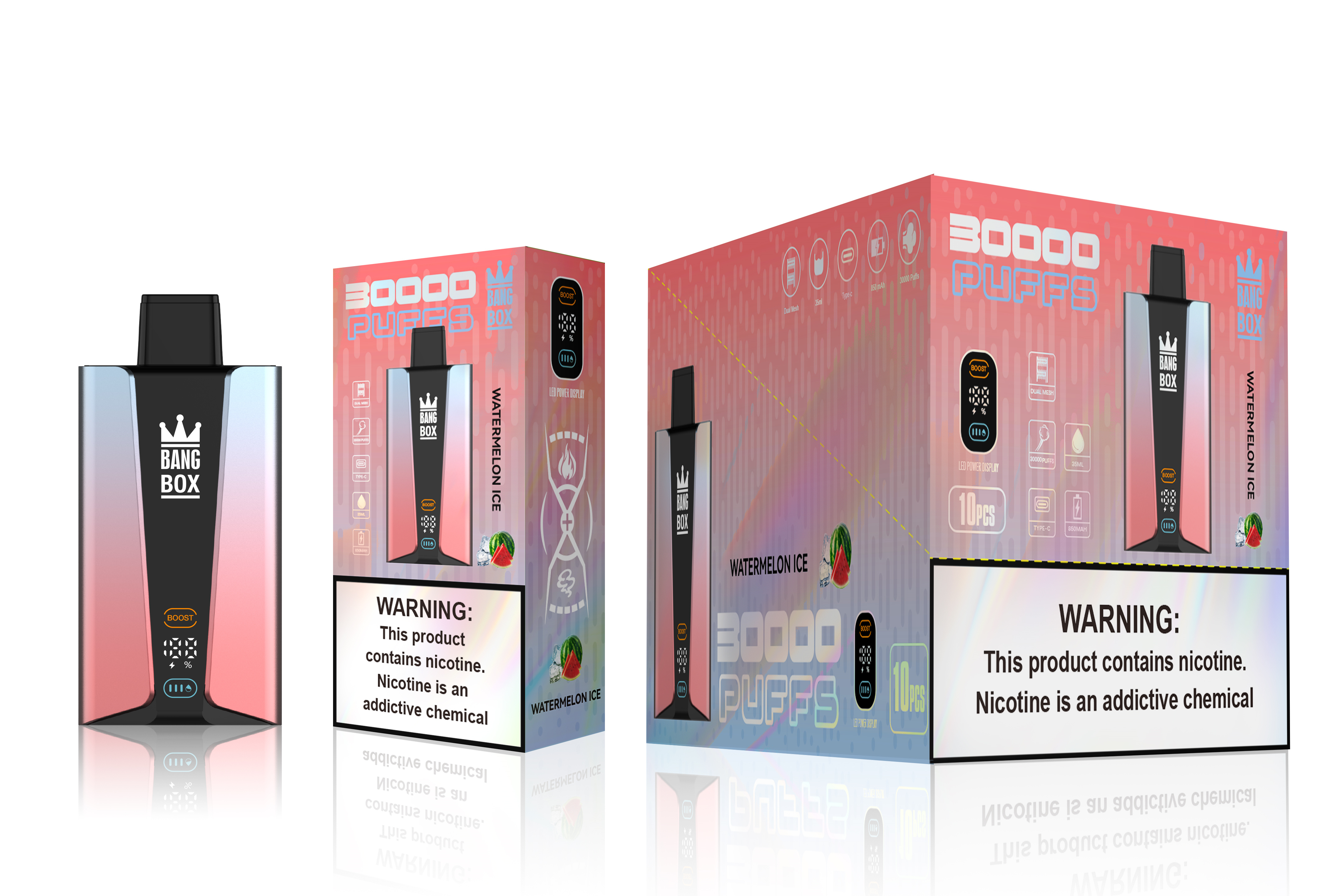 Bang Box 30000 Puffs Desechable Vape Vape Al por mayor
