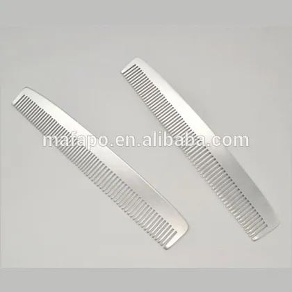 Men Hair Comb Metal Combs Aluminum Custom Fancy Combs Pocket Combs Metal Combs