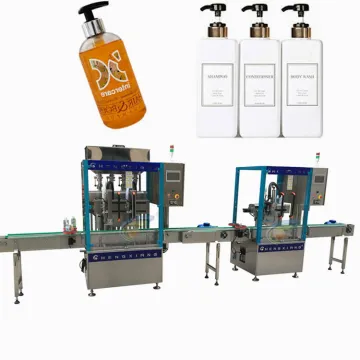 Customized Automatic Hand Sanitizer Pump Bottle Filling and Capping Machine (500ml/250ml)
