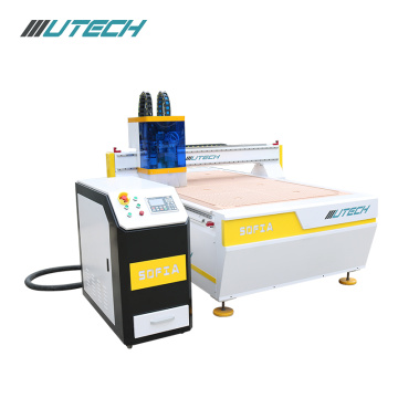 cnc router with oscillating knife