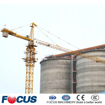 QTZ125 Tower Crane Supplier: 10 Ton Terex Comedil Factory
